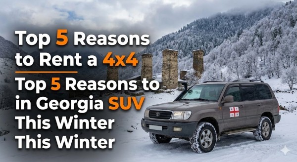 Top 5 Reasons to Rent a 4x4 SUV in Georgia This Winter