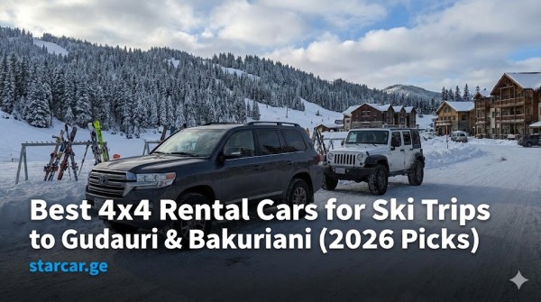 Best 4x4 Rental Cars for Ski Trips
