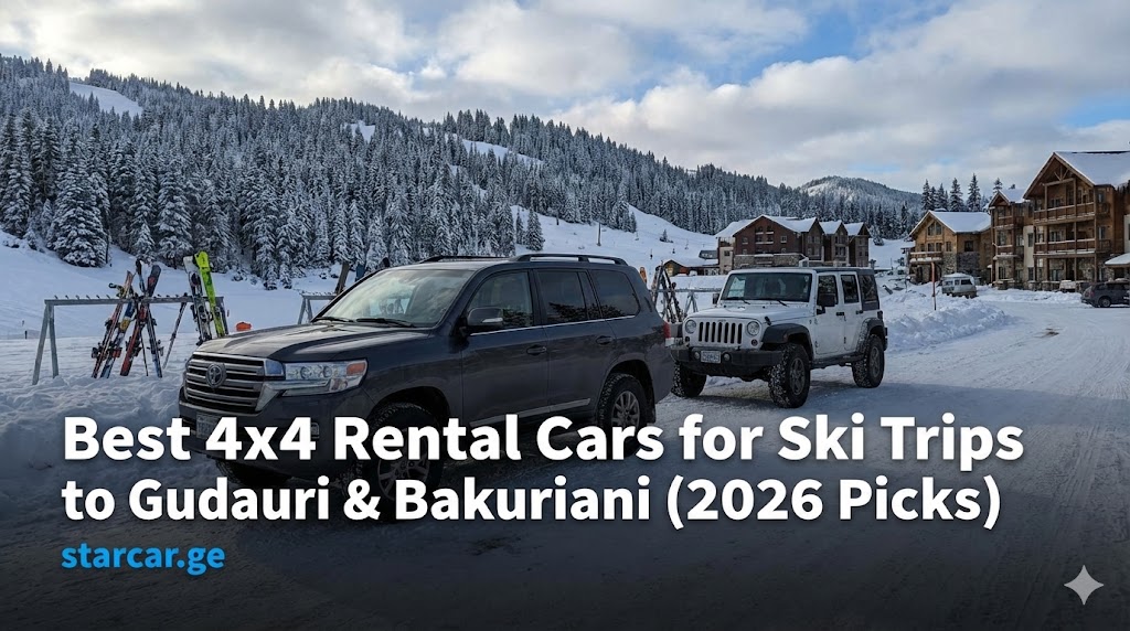 Best 4x4 Rental Cars for Ski Trips